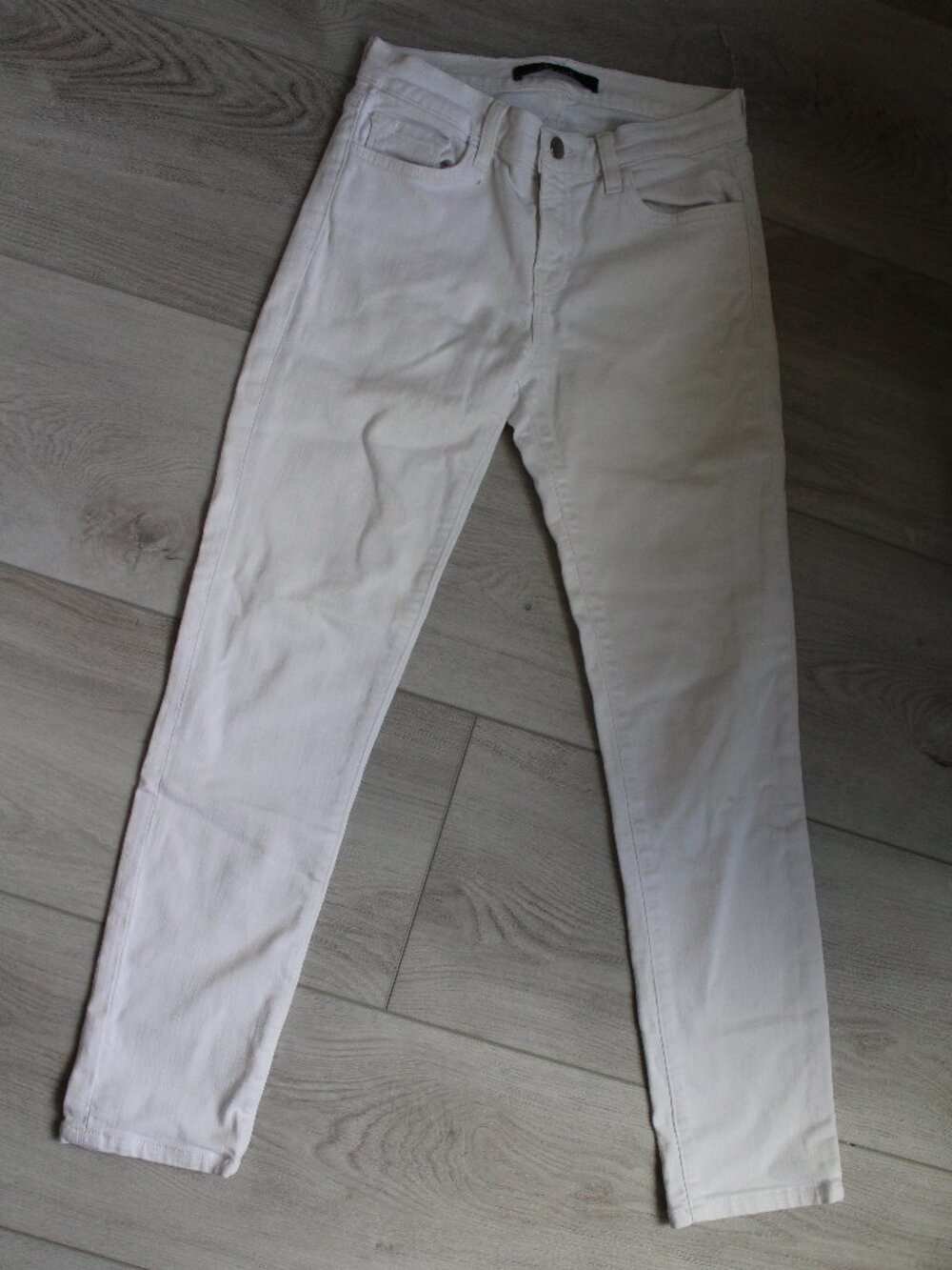 J Brand Low Rise White Skinny Jean Women's 0/2